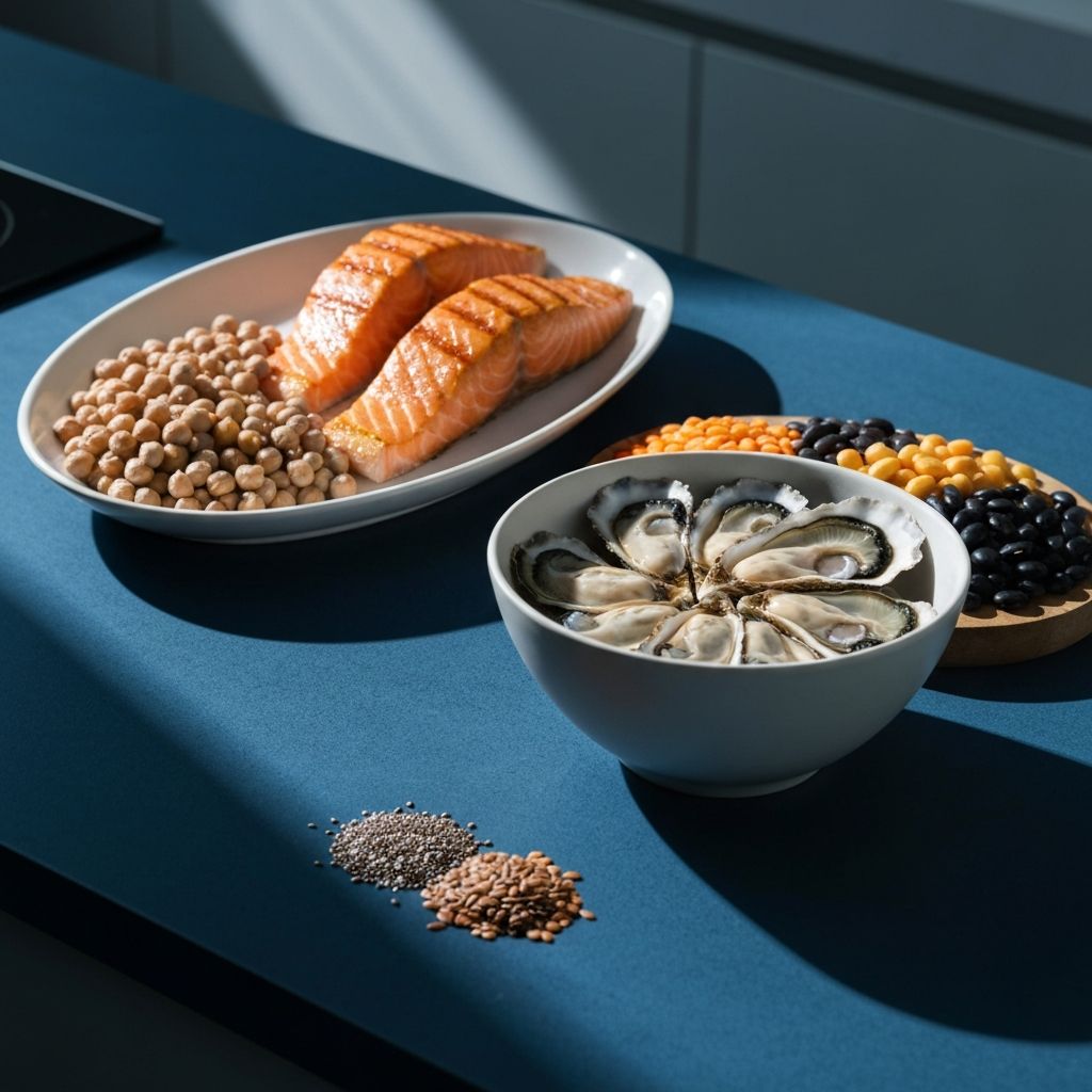 Mineral-rich foods for male health