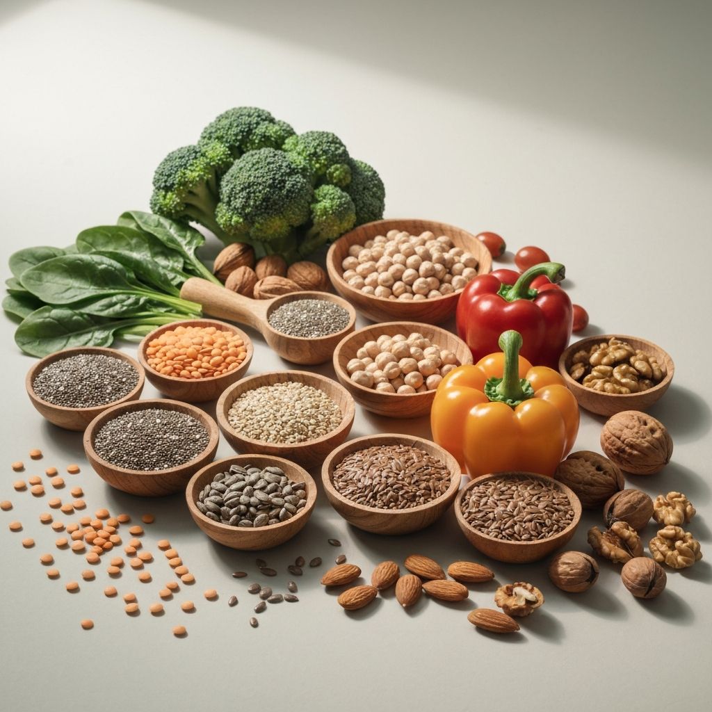 Plant-based proteins and nutrients